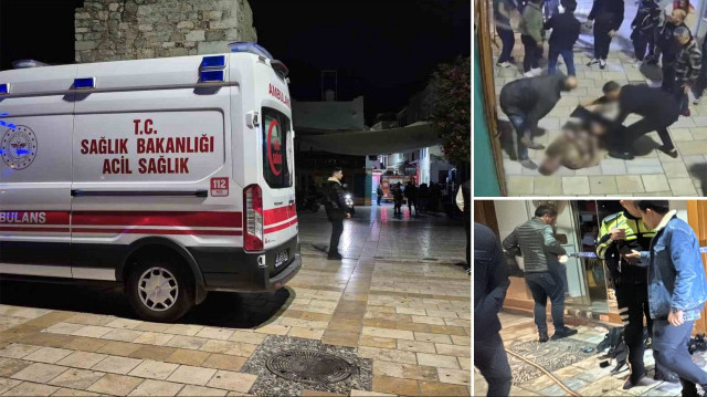 Bodrum'daki kavgada benzinle ateşe verilen işletmedeki 1 kişi öldü, 5 kişi yaralandı.