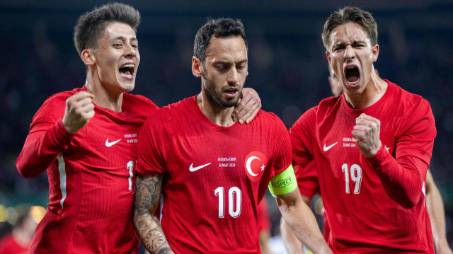 Milli takımın üç yıldızı Hakan Çalhanoğlu, Arda Güler ve Kenan Yıldız