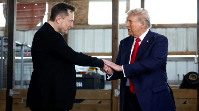 ABD'nin 47. Başkanı seçilen Donald Trump, iş insanı Elon Musk.