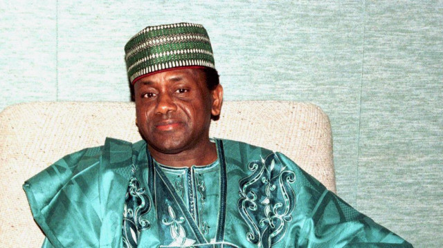 L'ancien Président du Nigeria, Général Sani Abacha.