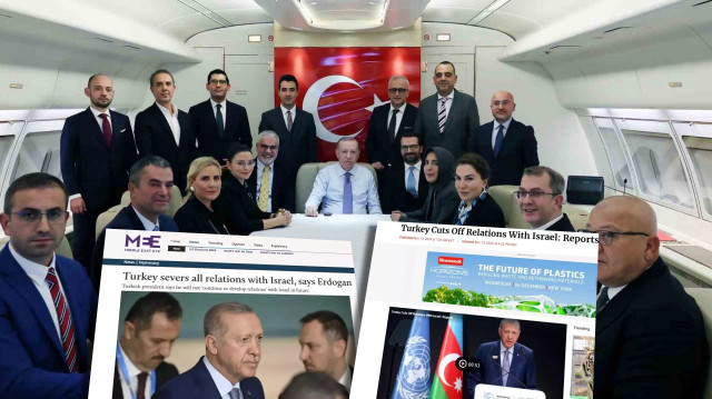 Cumhurbaşkanı Erdoğan, Azerbaycan dönüşü uçakta gazetecilerin sorularını cevapladı