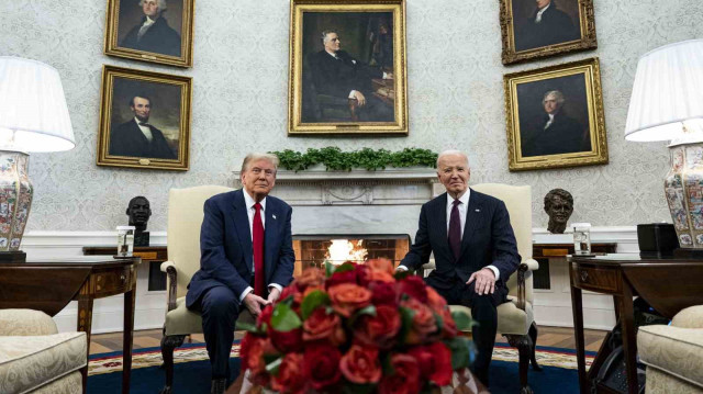 ABD başkanı seçilen Donald Trump, Beyaz Saray’da mevcut Başkan Joe Biden ile bir araya geldi. 