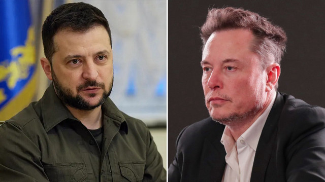 Volodimir Zelenski - Elon Musk