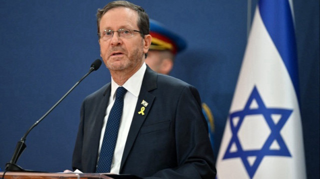 Le Président israélien, Isaac Herzog.