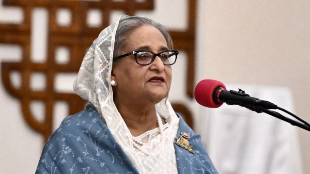 L'ancienne Première ministre du Bangladesh, Sheikh Hasina.