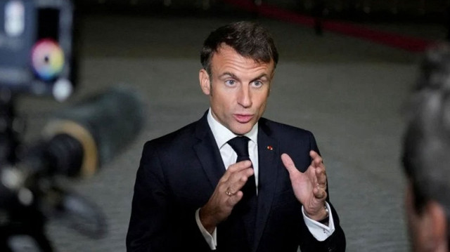 French President Emmanuel Macron 