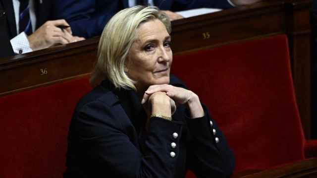 La cheffe de file de l'extrême droite en France, Marine Le Pen.