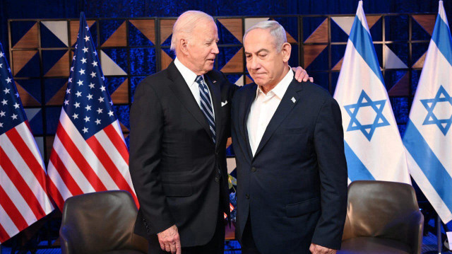 Le président américain sortant Joe Biden et le Premier ministre israélien Benjamin Netanyahu.