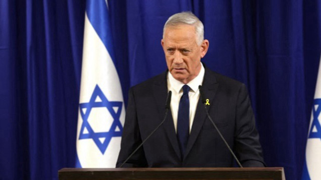 Le chef de l'opposition israélienne, Benny Gantz.