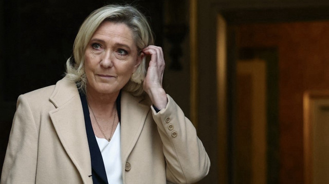 La cheffe de file de l'extrême droite en France, Marine Le Pen.