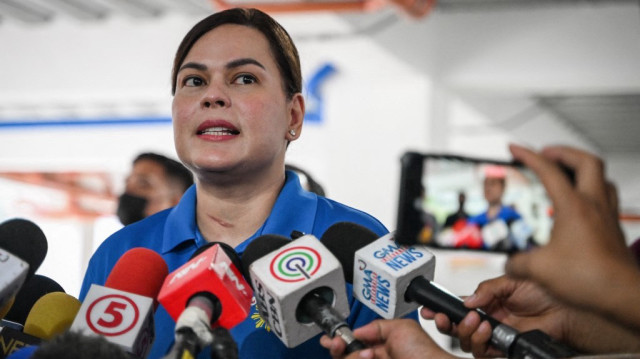 La vice-présidente Philippines Sara Duterte.