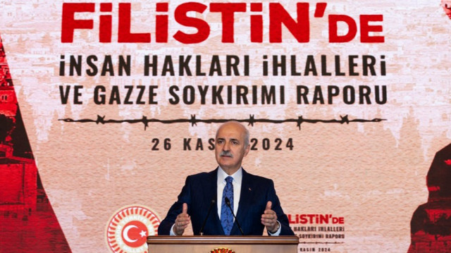 Turkish parliament speaker Numan Kurtulmuş