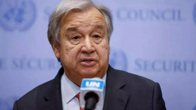 UN secretary-general Antonio Guterres