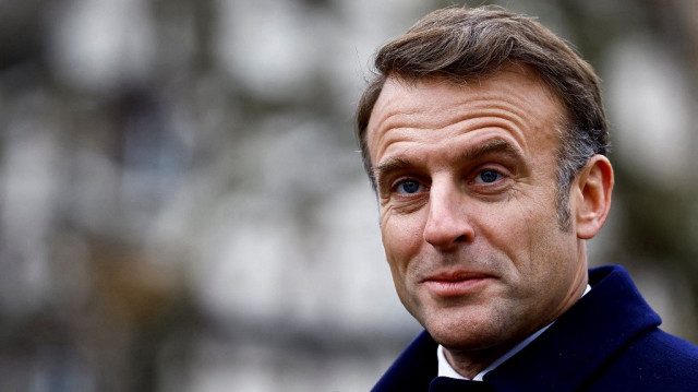 Le président de la République française, Emmanuel Macron.