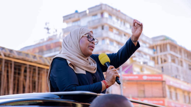 La Présidente de Tanzanie, Samia Suluhu Hassan