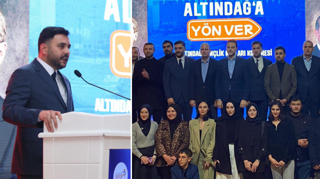 Altındağ'da AK Parti Gençlik Kolları 7. Olağan Kongresi  gerçekleştirdi. 