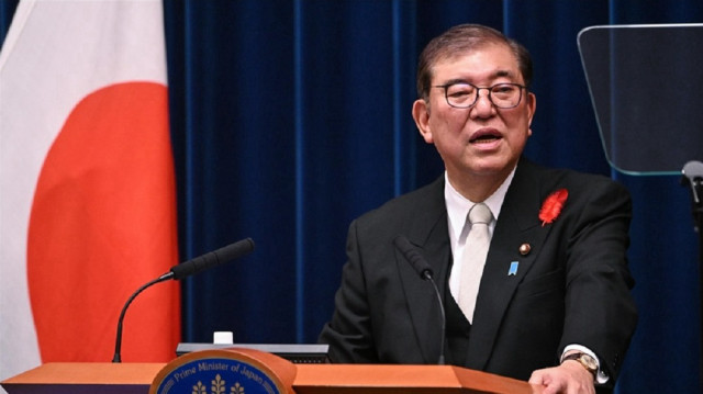 Japanese Prime Minister Shigeru Ishiba