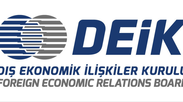 Le logo de DEIK Türkiye (Conseil des relations économiques étrangères). 