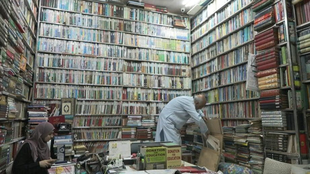 Mohammed Mahfooz Alam, Propriétaire de la librairie Maktaba Jamia Limited, le 3 novembre 2024.
