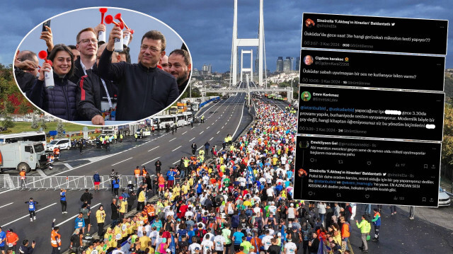 İBB'nin uygunsuz organizasyon hazırlığı, maratona gölge düşürdü. 