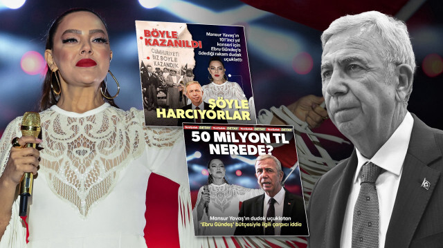 Yeni Şafak, ABB'nin milyonluk Ebru Gündeş konserini sıkça gündeme taşıdı.