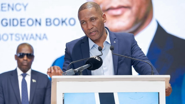 Le nouveau président du Botswana, Dumo Gideon Boko.