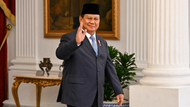 Le président indonésien Prabowo Subianto.