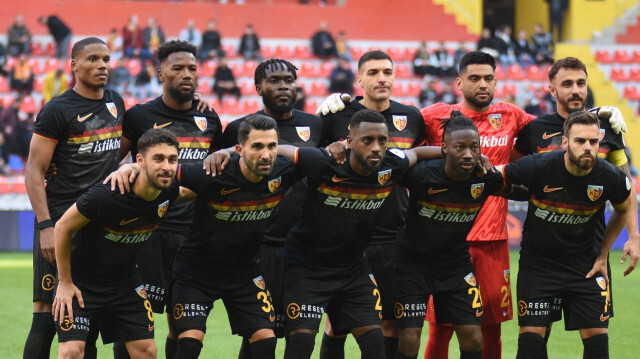 Kayserispor'un Adana Demirspor maçındaki 11'i