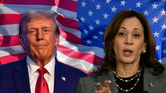 Cumhuriyetçi Donald Trump, rakibi Demokrat Partinin başkan adayı Kamala Harris.