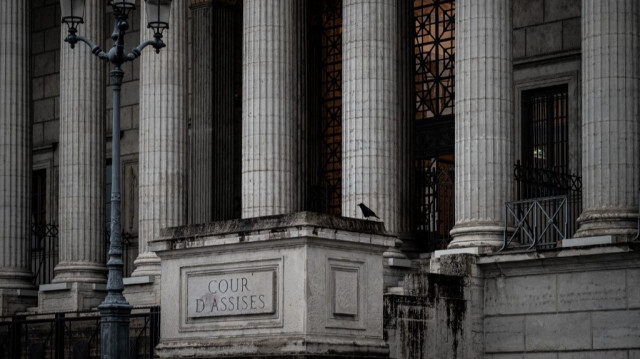 Le corbeau devant la Cour d'assises de Lyon, le 4 décembre 2020. 