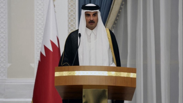 L'émir du Qatar, Cheikh Tamim bin Hamad Al-Thani.