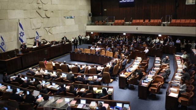 La Knesset, le parlement israélien à Jérusalem. 