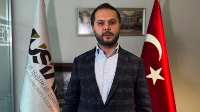 Taha Çiftci, président du conseil sectoriel de la transformation numérique de la MÜSİAD à Istanbul en Turkiye, le 05 novembre 2024.