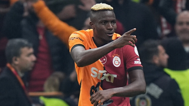 Galatasaray'ın maçtaki en önemli gol silahı Victor Osimhen olacak. 