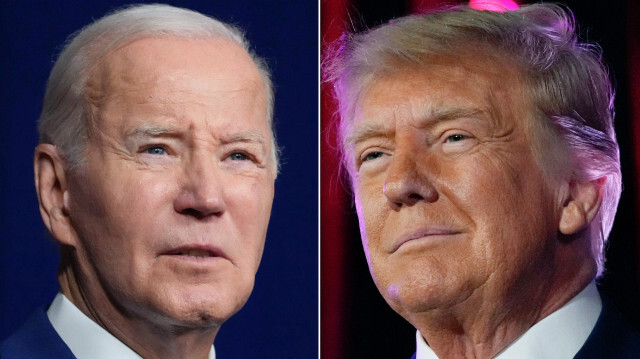 L'ancien et le nouveau président des États-Unis, Joe Biden et Donald Trump.