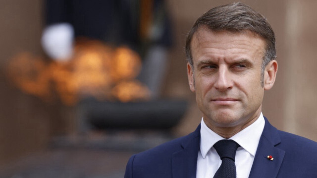 Le président de la République française, Emmanuel Macron.