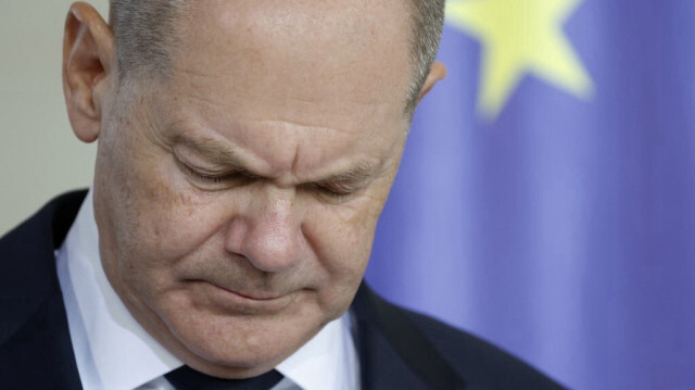 Le chancelier fédéral d'Allemagne, Olaf Scholz.