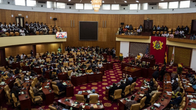 Le Parlement ghanéen à Accra.