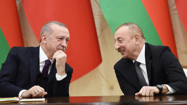 Cumhurbaşkanı Erdoğan ve Aliyev