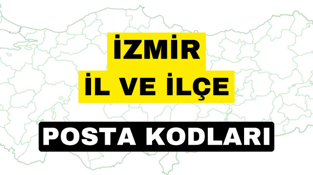 İzmir posta kodu