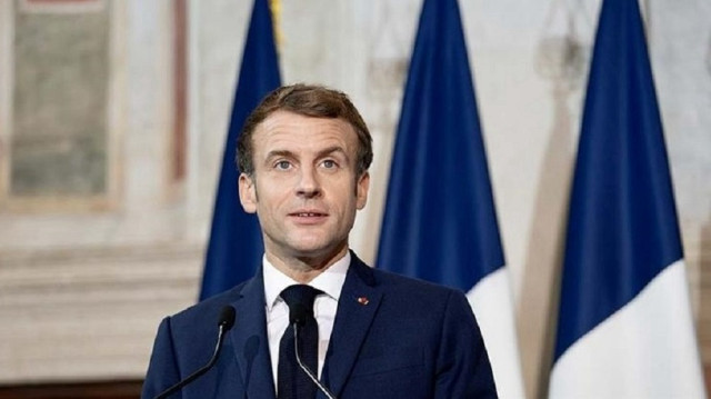 French President Emmanuel Macron 