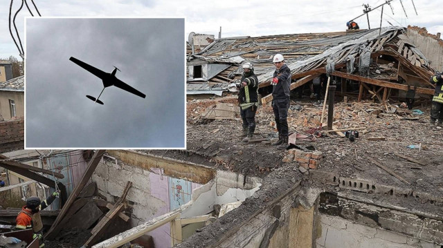 Ukrayna, 16 İHA ile Rus topraklarına saldırı düzenledi.