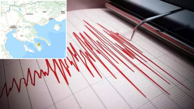 Depremin 15,73 kilometre derinlikte meydana geldiği belirlendi.