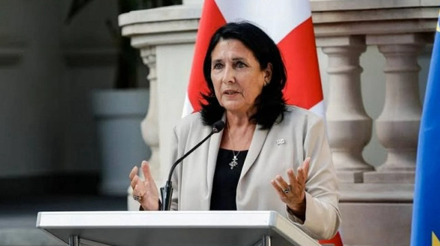 Georgian President Salome Zourabichvili