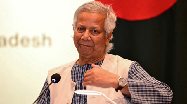 Le conseiller en chef du gouvernement intérimaire du Bangladesh, Muhammad Yunus.