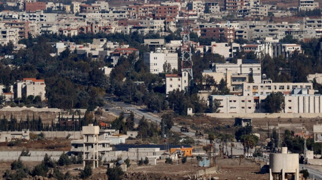 Le plateau du Golan occupé par Israël dans le sud-ouest de la Syrie.