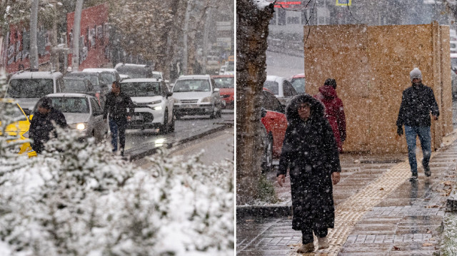 Meteorolojiden bazı illere kar yağışı uyarısı yapıldı. 