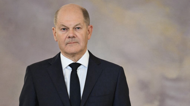 Le chancelier fédéral d'Allemagne, Olaf Scholz.