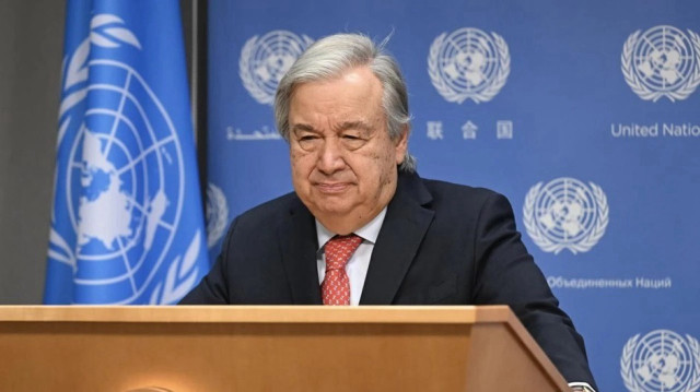 Le secrétaire général des Nations Unies, Antonio Guterres.