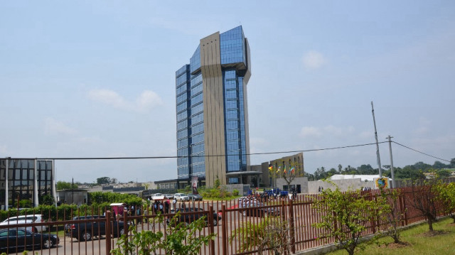 Le siège de la Communauté économique et monétaire de l'Afrique centrale (CEMAC), à Libreville capitale gabonaise.